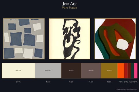 Jean Arp Master Palette