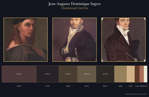 Jean Auguste Dominique Ingres Palette 11