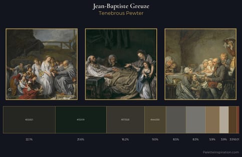 Jean-Baptiste Greuze Palette 7