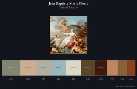 Jean Baptiste Marie Pierre Palette 1 - Veiled Tawny