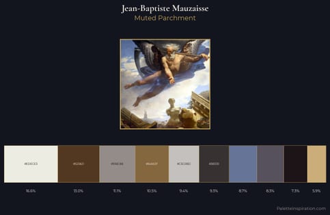 Jean-Baptiste Mauzaisse Palette 1 - Muted Parchment
