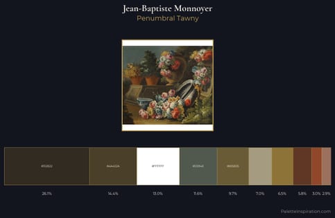 Jean-Baptiste Monnoyer Palette 2 - Penumbral Tawny