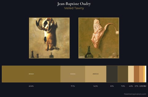 Jean-Baptiste Oudry Palette 1 - Veiled Tawny