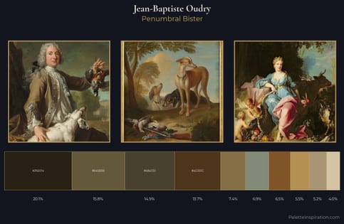 Jean-Baptiste Oudry Palette 6 - Penumbral Bister