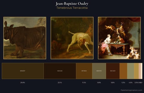 Jean-Baptiste Oudry Palette 8