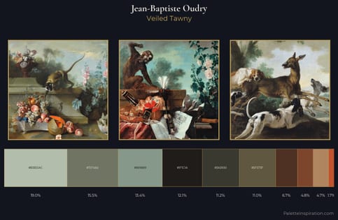 Jean-Baptiste Oudry Palette 10