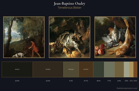 Jean-Baptiste Oudry Palette 12