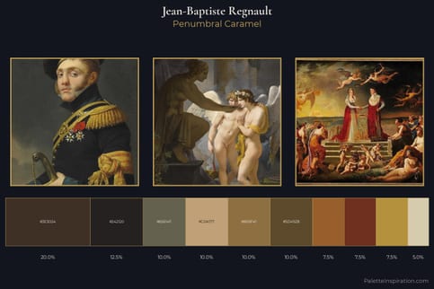 Jean-Baptiste Regnault Master Palette