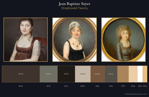 Jean Baptiste Soyer Palette 1 - Shadowed Tawny