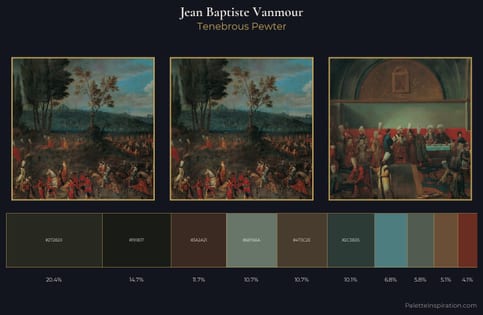Jean Baptiste Vanmour Palette 7