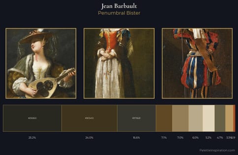 Jean Barbault Palette 4 - Penumbral Bister
