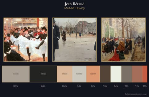 Jean Béraud Palette 3