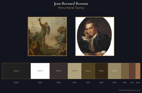 Jean-Bernard Restout Palette 3 - Penumbral Tawny
