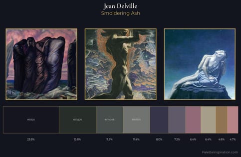 Jean Delville Palette 4