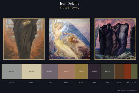 Jean Delville Master Palette