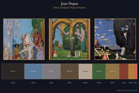Jean Dupas Master Palette