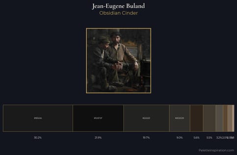 Jean-Eugene Buland Palette 3 - Obsidian Cinder