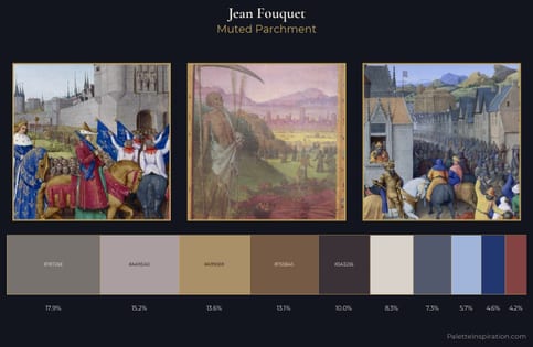 Jean Fouquet Palette 1 - Muted Parchment