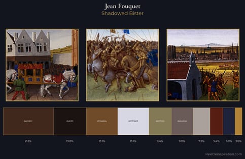 Jean Fouquet Palette 9 - Shadowed Bister
