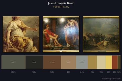 Jean-François Bosio Master Palette - Veiled Tawny