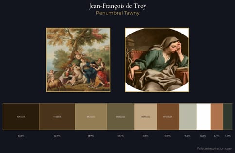 Jean-François de Troy Palette 2