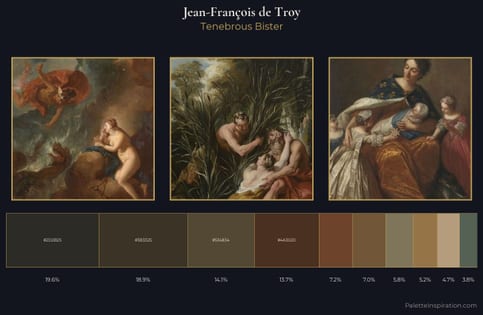 Jean-François de Troy Palette 6