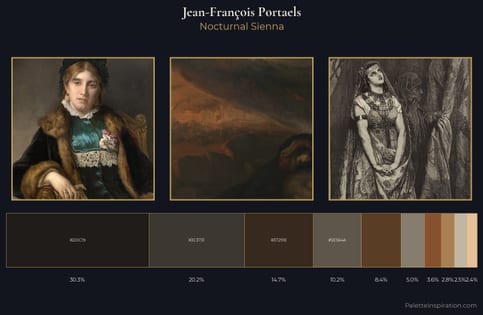 Jean-François Portaels Palette 5