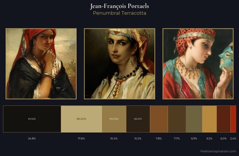 Jean-François Portaels Palette 7