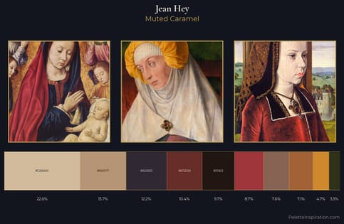 Jean Hey Palette 4 - Muted Caramel