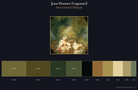 Jean-Honore Fragonard Palette 6