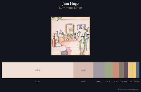 Jean Hugo Palette 1 - Luminous Linen
