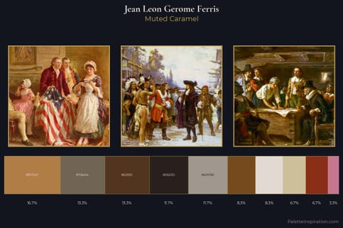 Jean Leon Gerome Ferris Master Palette - Muted Caramel