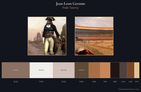 Jean-Leon Gerome Palette 2