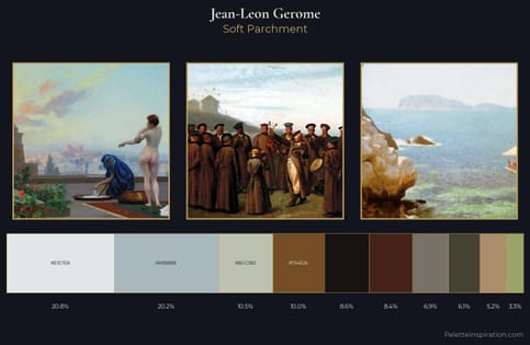 Jean-Leon Gerome Palette 4 - Soft Parchment