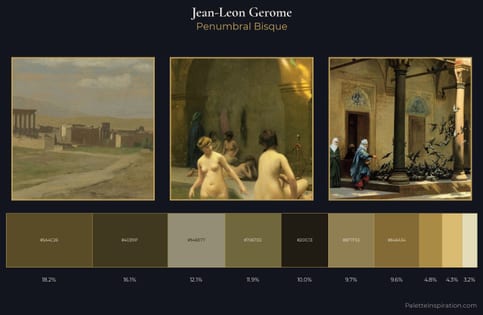 Jean-Leon Gerome Palette 7