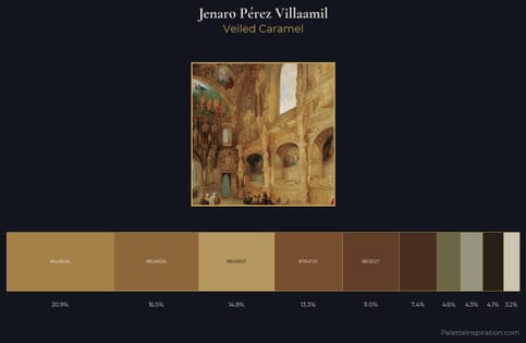 Jenaro Pérez Villaamil Palette 4