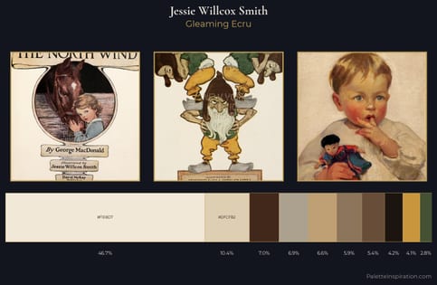 Jessie Willcox Smith Palette 3 - Gleaming Ecru