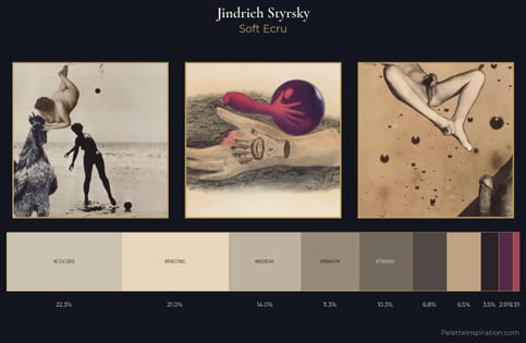 Jindrich Styrsky Palette 2 - Soft Ecru