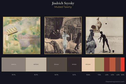 Jindrich Styrsky Master Palette