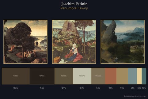 Joachim Patinir Master Palette