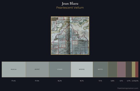 Joan Blaeu Palette 3 - Pearlescent Vellum