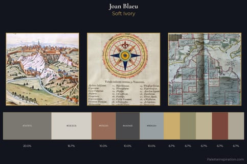 Joan Blaeu Master Palette - Soft Ivory