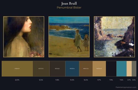 Joan Brull Palette 11 - Penumbral Bister