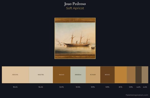 Joao Pedroso Palette 1 - Soft Apricot