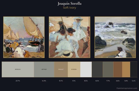 Joaquín Sorolla Palette 8