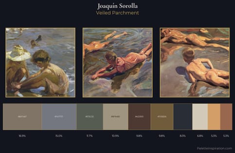Joaquín Sorolla Palette 12