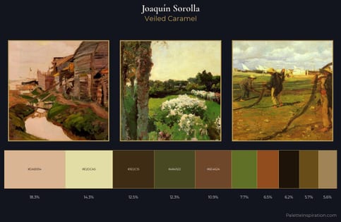 Joaquín Sorolla Palette 20
