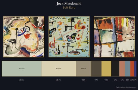 Jock Macdonald Palette 4 - Soft Ecru