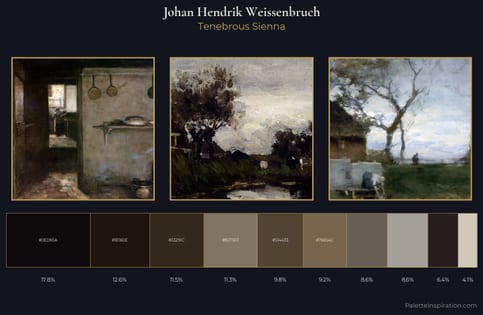 Johan Hendrik Weissenbruch Palette 10