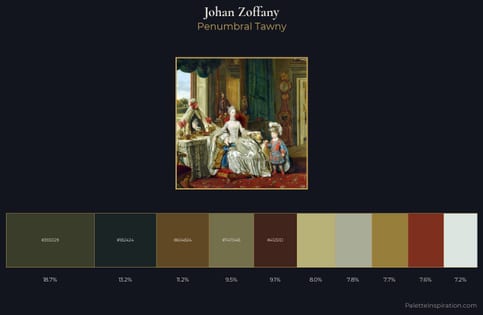Johan Zoffany Palette 1 - Penumbral Tawny